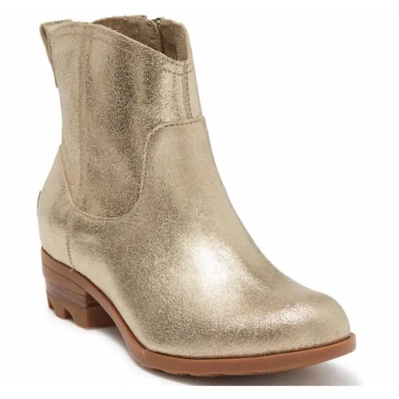 SOREL Lola ll Bootie in Sandy Tan “Gold” NWT Size 9.5 - Picture 3 of 16